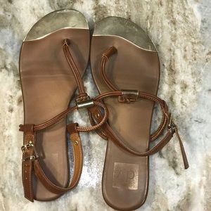 Brown/Gold sandals